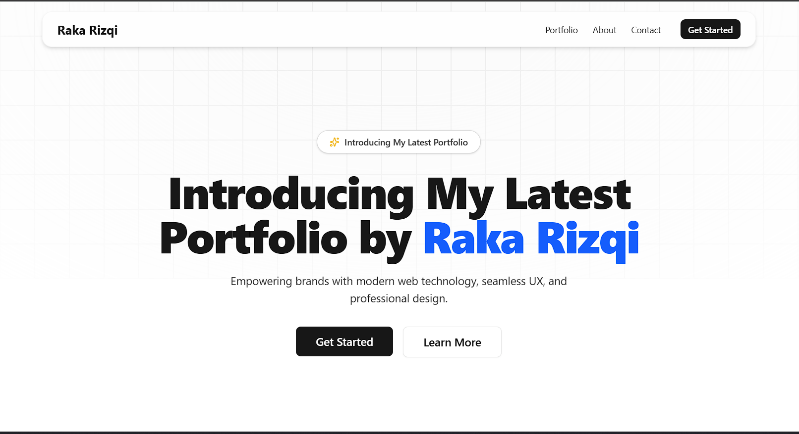 Design Portfolio Website